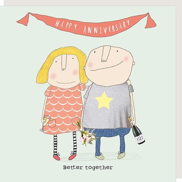Better Together Anniversary Card The Eel Catchers Daughter