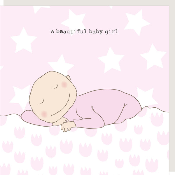 Beautiful Baby Girl Card The Eel Catchers Daughter