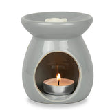 Ceramic Wax Melt Burner - Grey