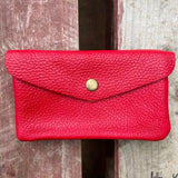 Leather Purse - Red