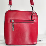 Small Cross Body Bag - Red