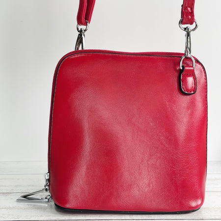 Small Cross Body Bag - Red