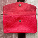 Leather Purse - Red