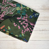 Emma Wildflower Scarf - Green