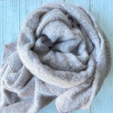 Tegan Fluffy Blanket Scarf - Rose