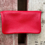 Leather Purse - Red