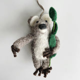 Handmade Felt Kenny Koala Decoration