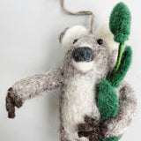 Handmade Felt Kenny Koala Decoration