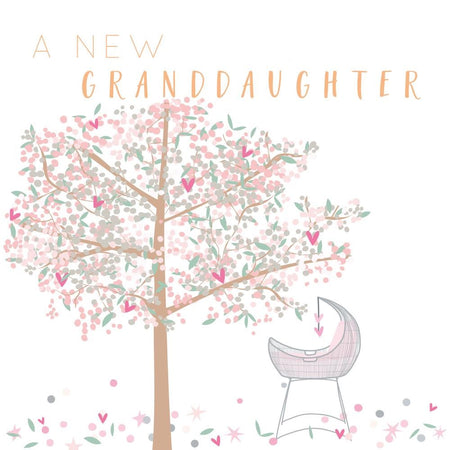 New Granddaughter Card