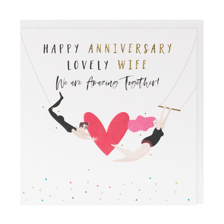 Happy Anniversary Wife Happy Days Card